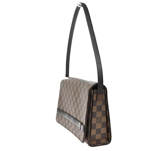 LOUIS VUITTON Tribeca Long Shoulder Bag Damier Ebene Leather - Picture 4 of 16